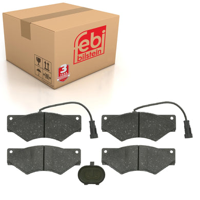 Front Brake Pads Daily Set Kit Fits Iveco 0 0190 6427 Febi 16599