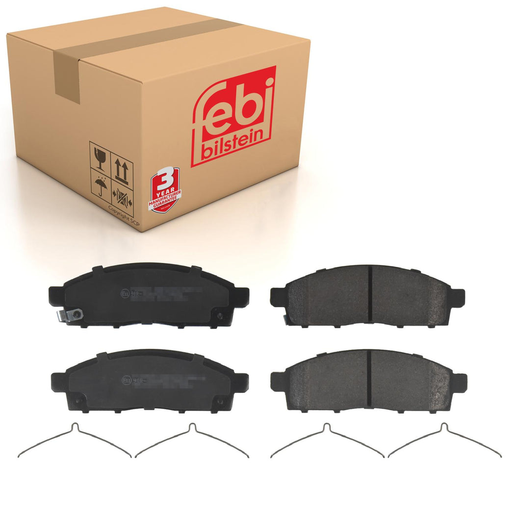 Front Brake Pads Freemont Set Kit Fits Mitsubishi 4605A198 S1 Febi 16624