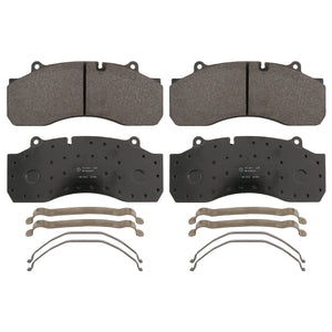 Rear Brake Pads Set Kit Fits Sauer Achsen 3 057 0079 00 Febi 16635