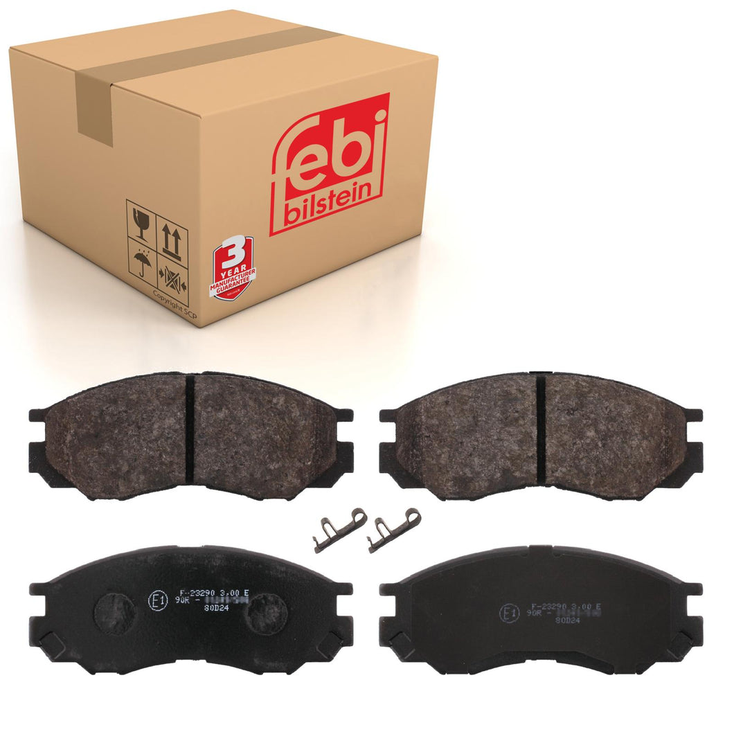 Front Brake Pads L200 Set Kit Fits Mitsubishi MZ690338 Febi 16645