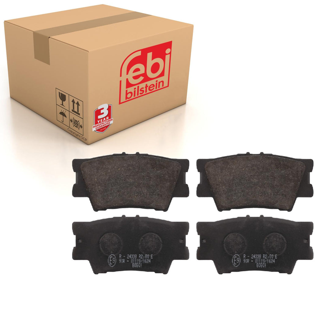 Rear Brake Pads RAV4 Set Kit Fits Toyota 04466-42060 Febi 16651