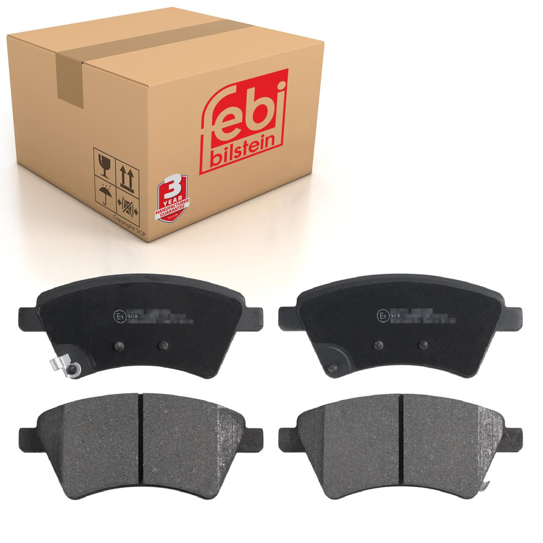 Front Brake Pads Sedici Set Kit Fits Fiat 55810-79J10-000 Febi 16658