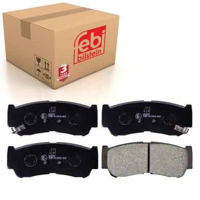 Rear Brake Pads Santa Fe Set Kit Fits Hyundai 58302-2BA20 S1 Febi 16668