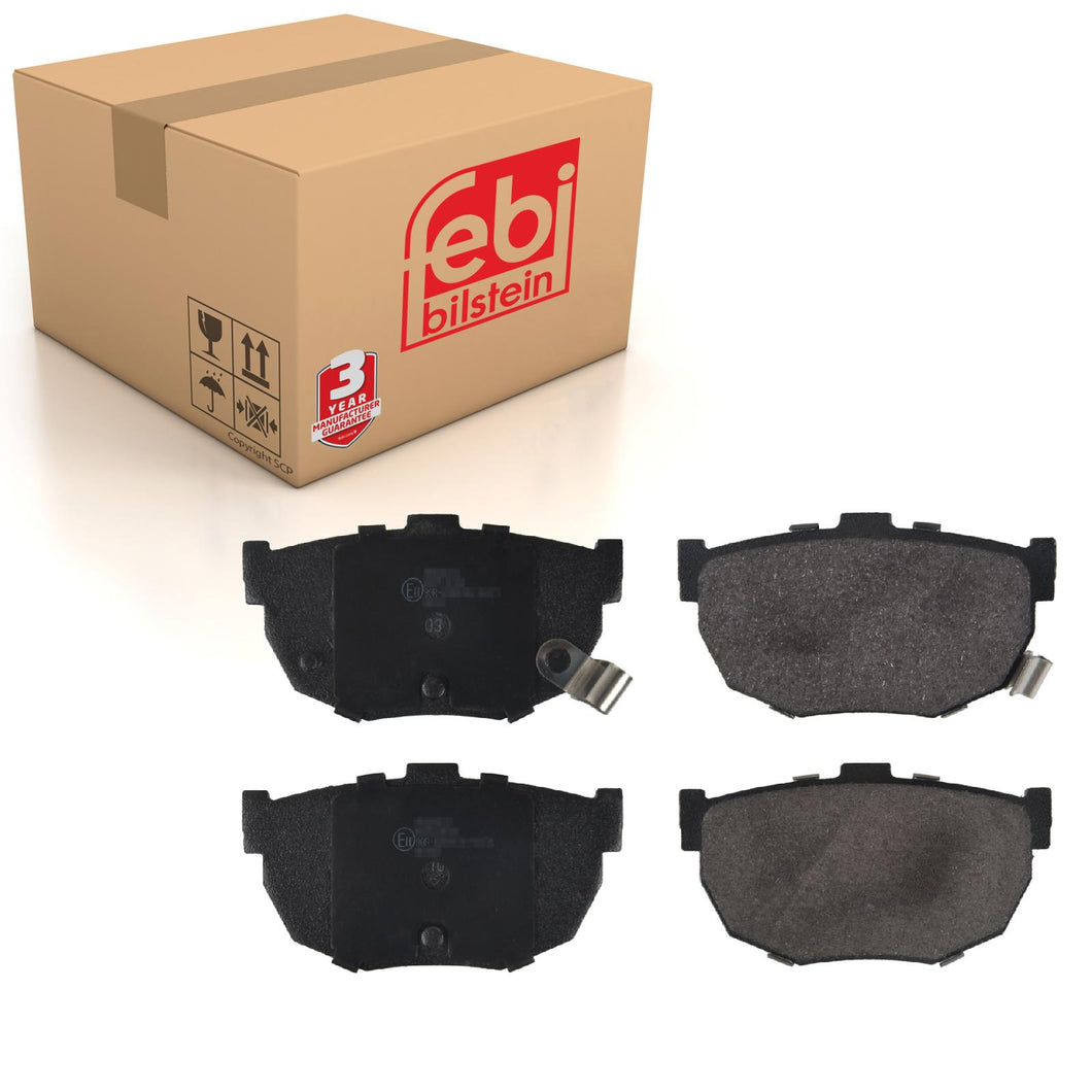 Rear Brake Pads Set Kit Fits Hyundai 58302-2DA10 Febi 16676