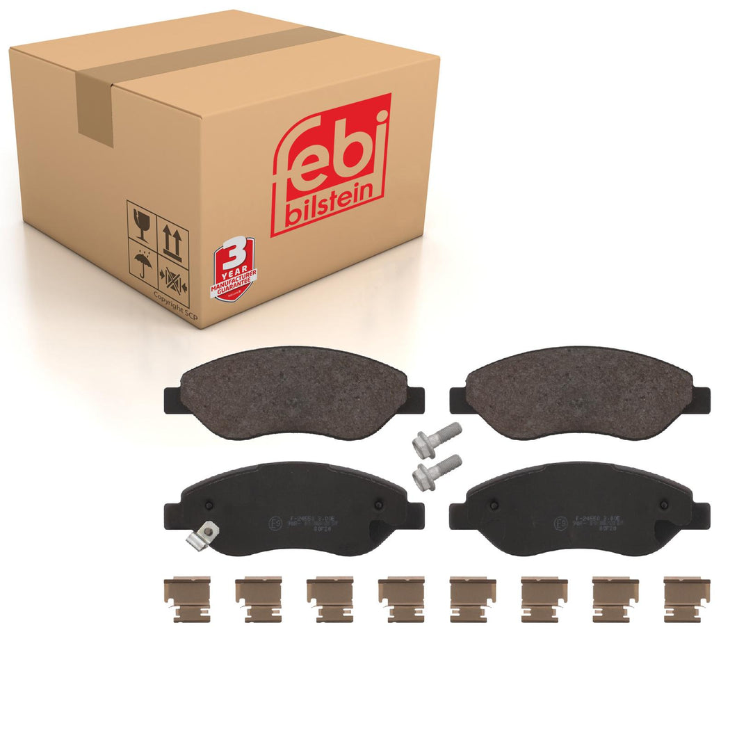 Front Brake Pads Corsa Set Kit Fits Vauxhall 16 05 355 Febi 16698