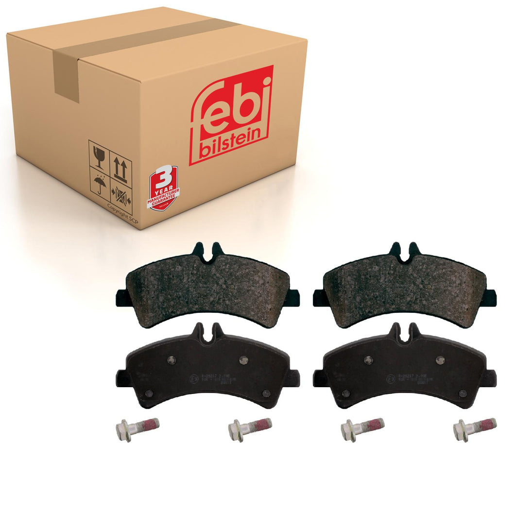 Rear Brake Pads Crafter Set Kit Fits VW 006 420 45 20 Febi 16709