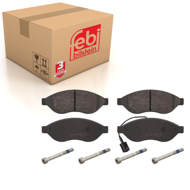 Front Brake Pads Relay Set Kit Fits Citroen 16 238 423 80 Febi 16716