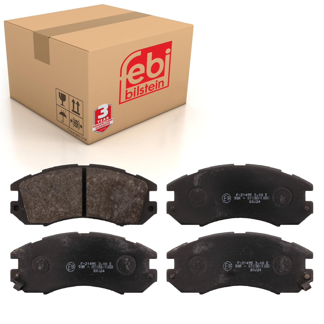 Front Brake Pads Set Kit Fits Subaru 26296AA121 Febi 16720