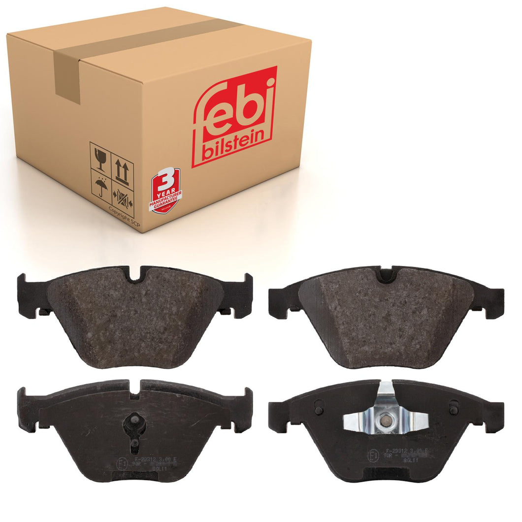 Front Brake Pads 1 Series Set Kit Fits BMW 34 11 6 780 711 Febi 16728