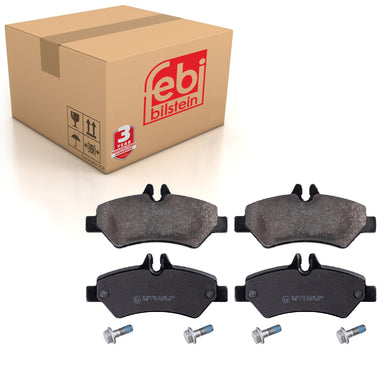 Rear Brake Pads Crafter Set Kit Fits VW 2E0 698 451 H Febi 16735