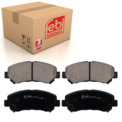 Front Brake Pads Qashqai Set Kit Fits Nissan D1060-JD00A Febi 16738