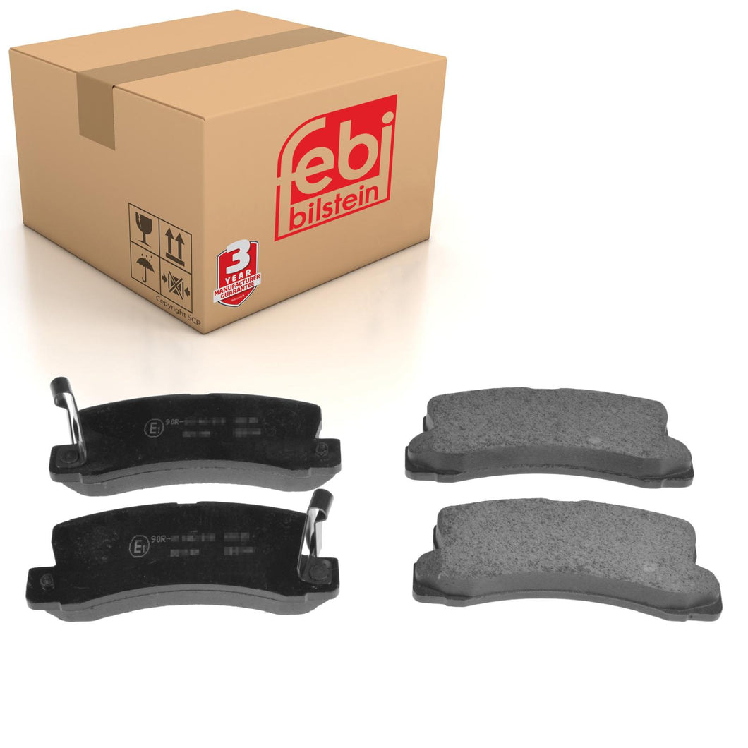 Rear Brake Pads Avensis Set Kit Fits Toyota 04466-20110 Febi 16743