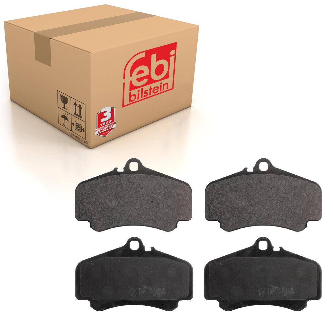 Front Brake Pads 911 Turbo Set Kit Fits Porsche 997 351 949 02 Febi 16752