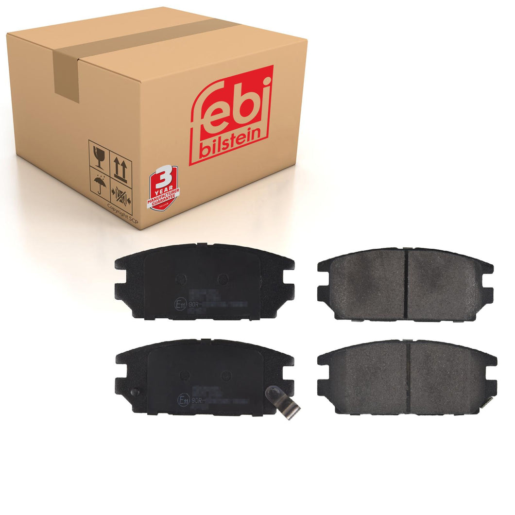 Rear Brake Pads Galant Set Kit Fits Mitsubishi MN102625 Febi 16756