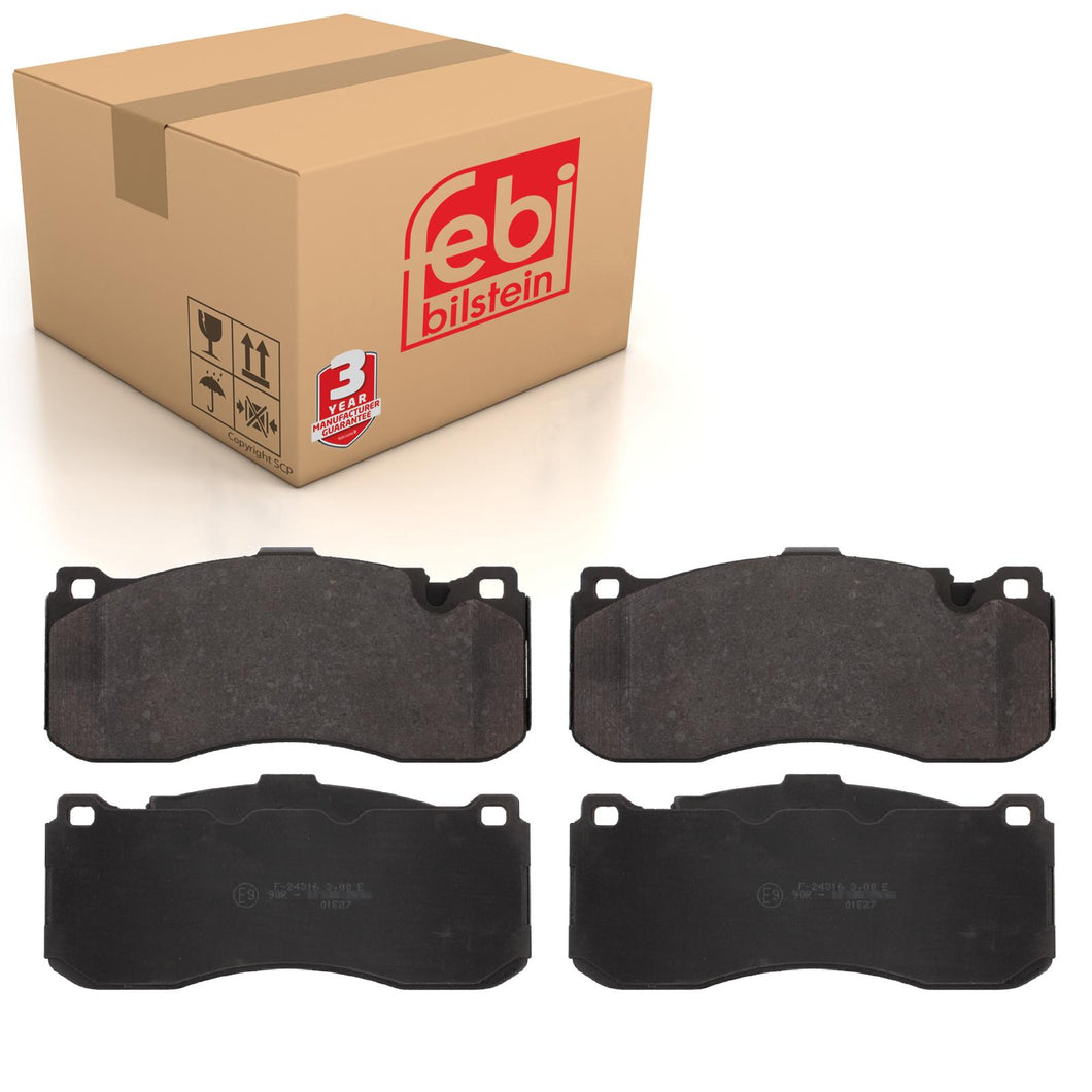 Front Brake Pads 1 Series Set Kit Fits BMW 34 11 6 786 044 Febi 16757