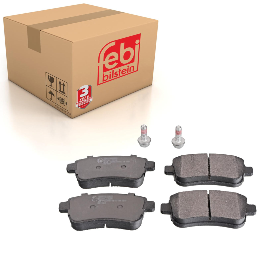 Rear Brake Pads Megane Set Kit Fits Renault 44 06 046 94R Febi 16784