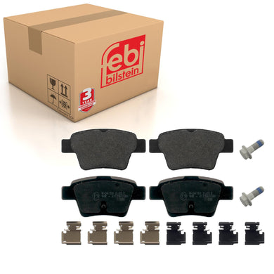 Rear Brake Pads C4 Set Kit Fits Citroen 4254.76 Febi 16813