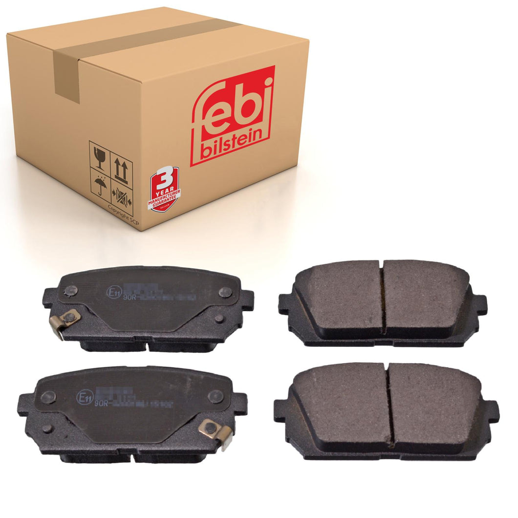 Rear Brake Pads Carens Set Kit Fits Kia 58302-1DE00 Febi 16817