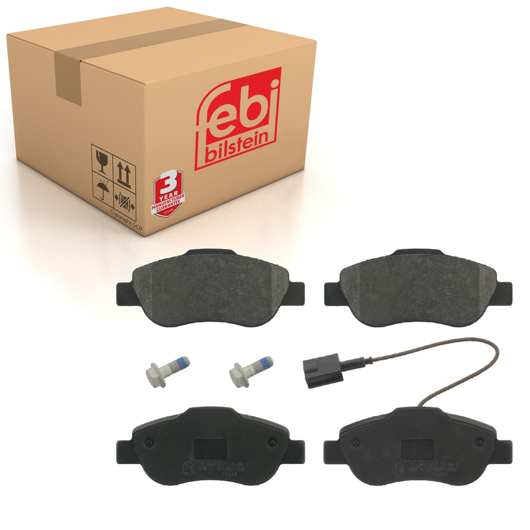Front Brake Pads KA Set Kit Fits Fiat 77365817 Febi 16841