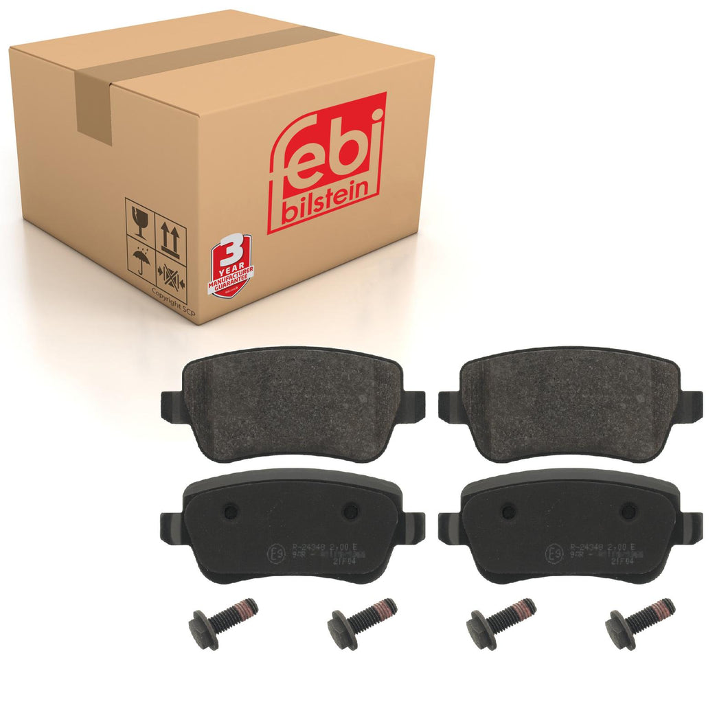 Rear Brake Pads Croma Set Kit Fits Fiat 77364168 Febi 16852