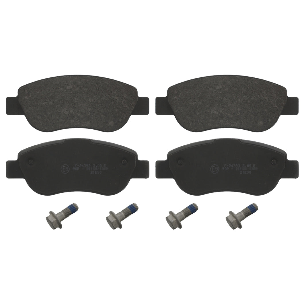 Front Brake Pad Set Inc Additional Parts Fits FIAT Palio Weekend Febi 16857