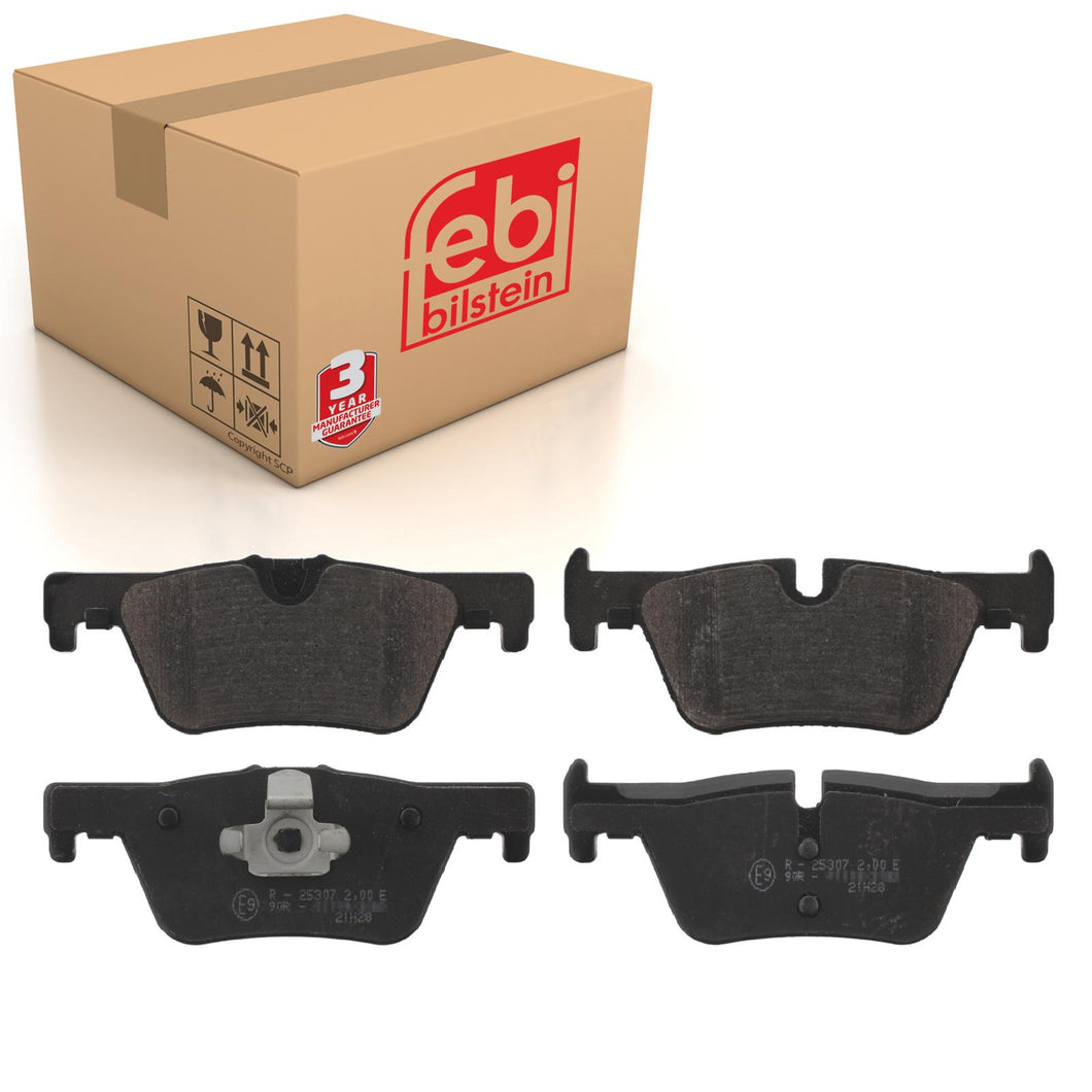 Rear Brake Pads 1 Series Set Kit Fits BMW 34 21 6 873 093 Febi 16863