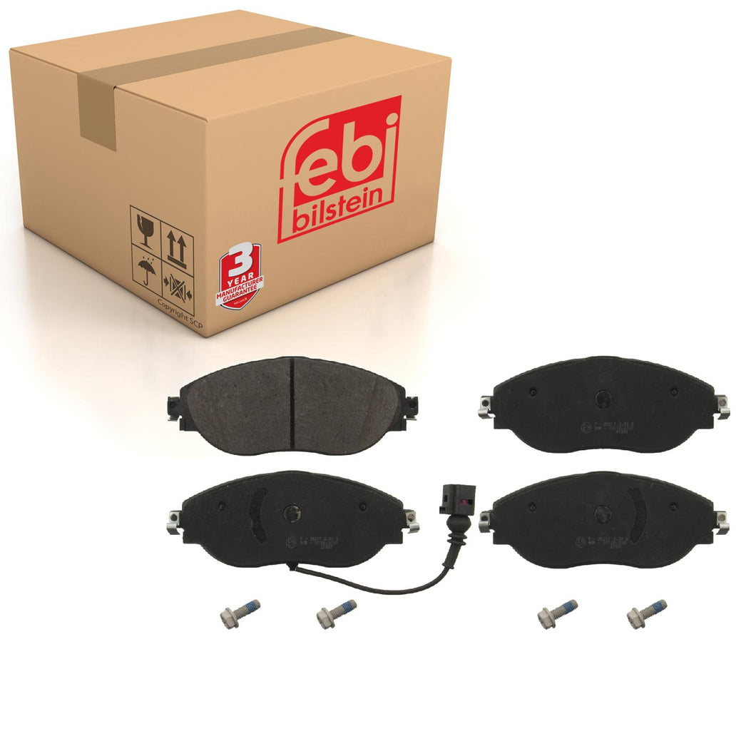 Front Brake Pads Golf Set Kit Fits VW 3C0 698 151 H Febi 16868