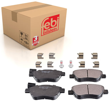 Front Brake Pads 500C Set Kit Fits Fiat 77366134 Febi 16876