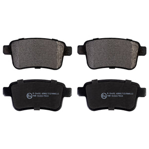 Rear Brake Pads Citan Set Kit Fits Mercedes 44 06 062 67R Febi 16897