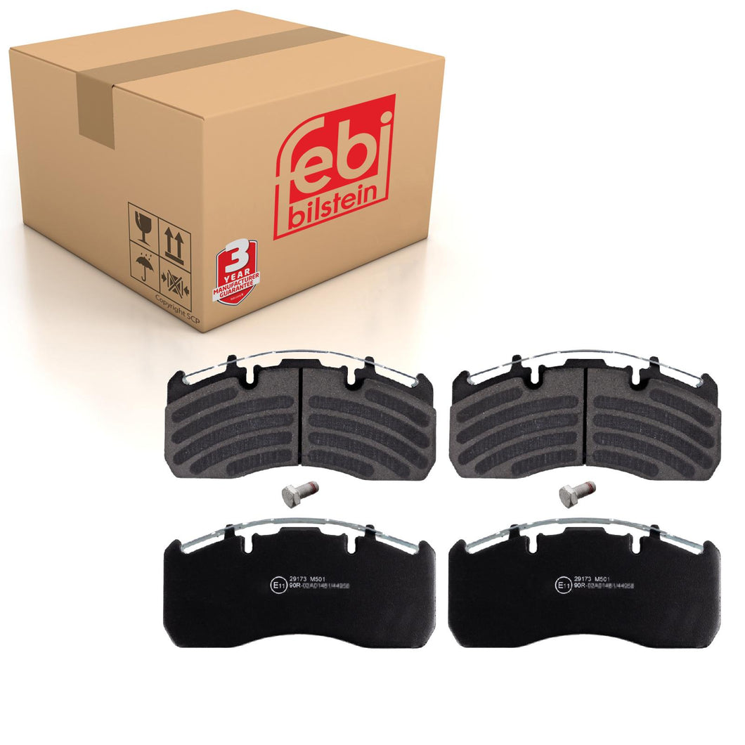Front Rear Brake Pads Set Kit Fits Volvo 21352573 Febi 16906