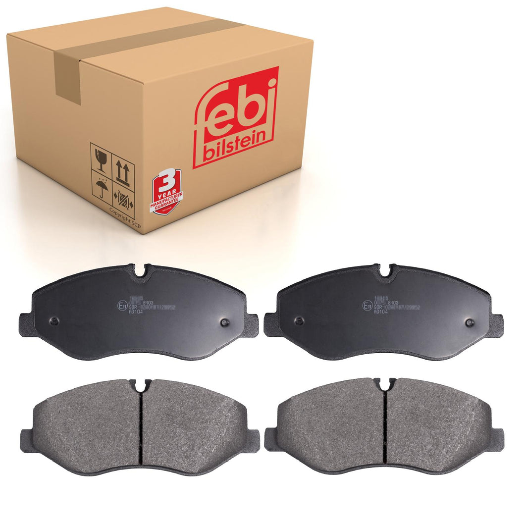 Front Brake Pads Set Kit Fits Mercedes 447 420 02 20 Febi 16945