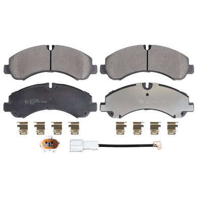 Front Brake Pads Canter Set Kit Fits Mitsubishi MK530890 Febi 16946