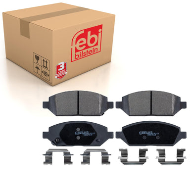 Front Brake Pads Viva Set Kit Fits Vauxhall 42439338 Febi 16974
