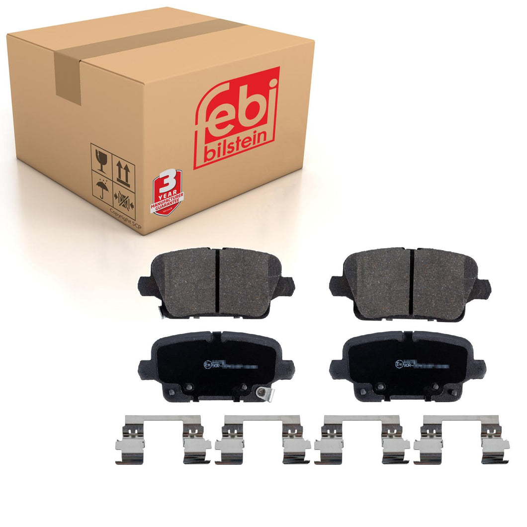 Rear Brake Pads Insignia Set Kit Fits Vauxhall 13517694 Febi 16983