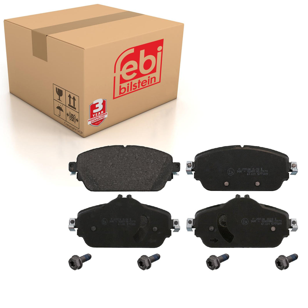 Front Brake Pads C Class Set Kit Fits Mercedes 008 420 36 20 Febi 16988