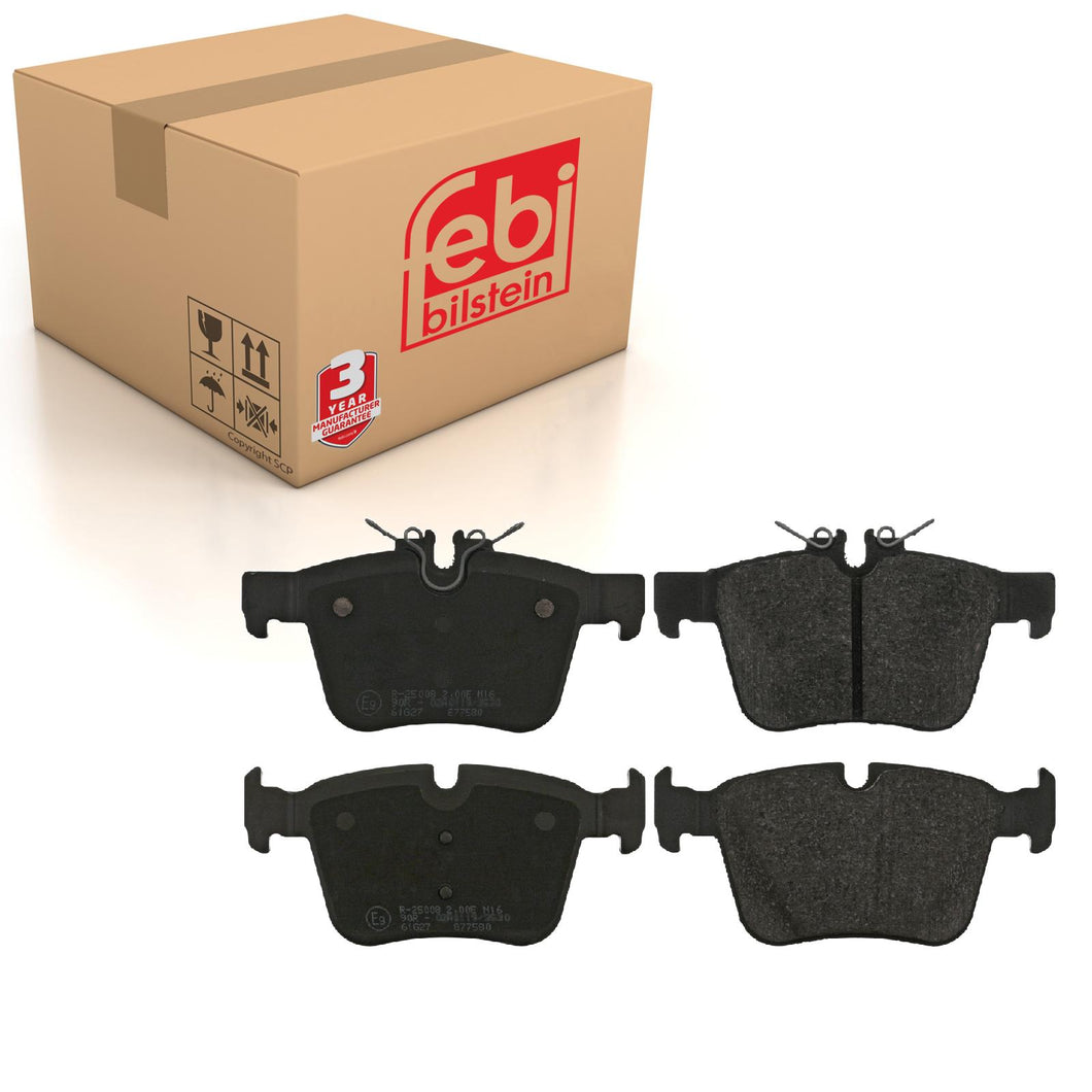 Rear Brake Pads C Class Set Kit Fits Mercedes 008 420 14 20 Febi 16989