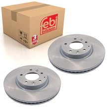 Load image into Gallery viewer, Pair of Brake Disc Fits Mazda Mazda6 Wagon OE G33Y3325XA Febi 170040