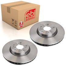 Load image into Gallery viewer, Pair of Front Brake Disc Fits Honda OE 45251SMTE00 Febi 170043