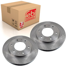 Load image into Gallery viewer, Pair of Front Brake Disc Fits Mitsubishi OE 4615A203 Febi 170044