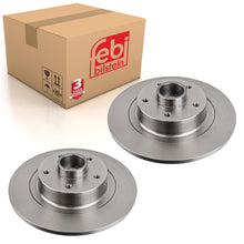 Load image into Gallery viewer, Pair of Rear Brake Disc Fits Renault OE 43 20 281 36R Febi 170069