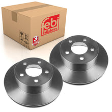 Load image into Gallery viewer, Pair of Front Brake Disc Fits Chrysler OE 05015965AA Febi 170071