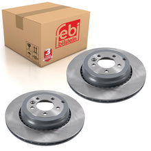 Load image into Gallery viewer, Pair of Rear Brake Disc Fits Land Rover OE LR 016192 Febi 170106