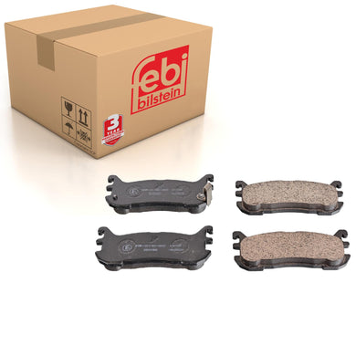 Rear Brake Pads MX5 Set Kit Fits Mazda NAY526-43Z Febi 170257