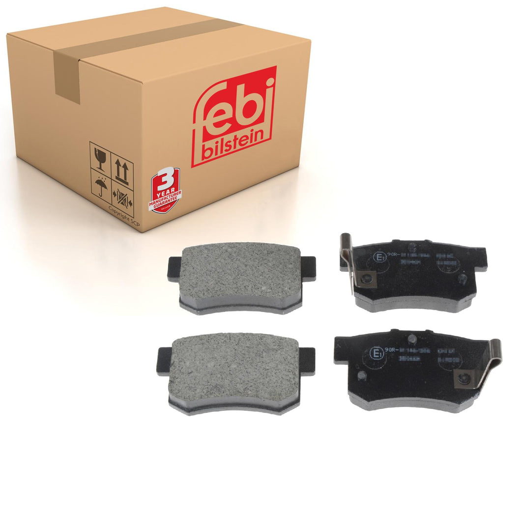 Rear Brake Pads Civic Set Kit Fits Honda 43022-SN7-E50 Febi 170289