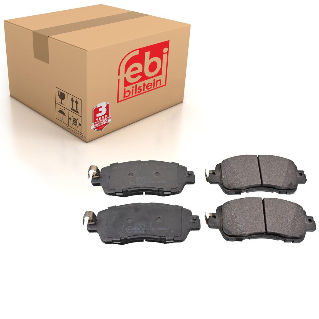 Front Brake Pads Mazda2 Set Kit Fits Mazda DAY5-33-28ZA Febi 170385