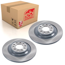 Load image into Gallery viewer, Pair of Rear Brake Disc Fits Jeep OE 04779886AC Febi 170598