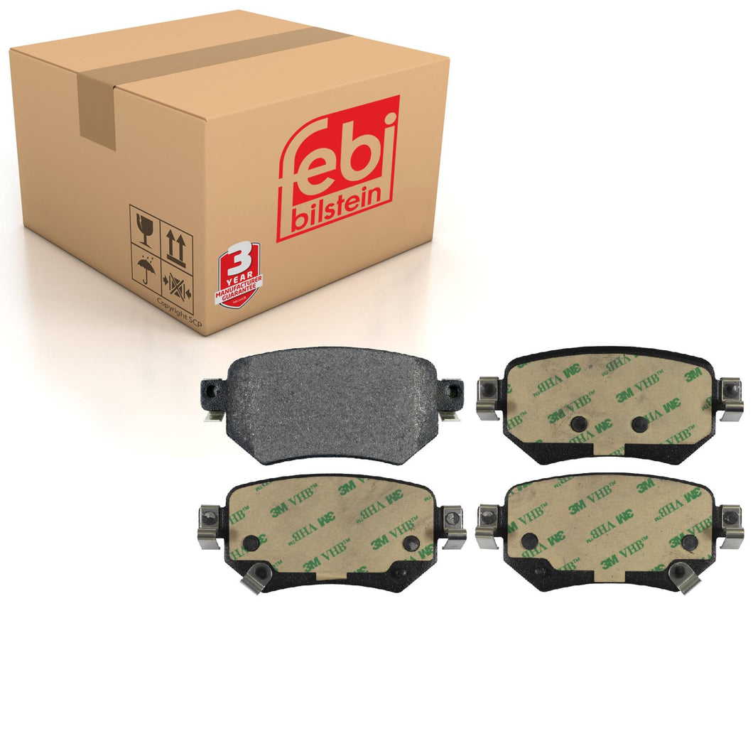 Rear Brake Pads Mazda6 Set Kit Fits Mazda GMY0-26-43ZA Febi 170664