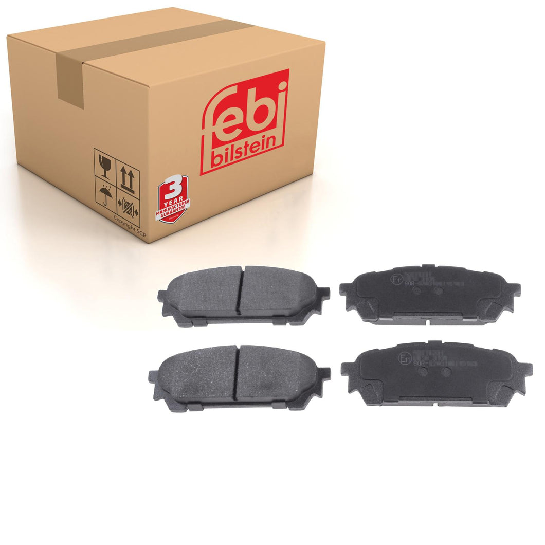 Rear Brake Pads Impreza Set Kit Fits Subaru 26696FE050 Febi 170666