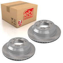 Load image into Gallery viewer, Pair of Rear Brake Disc Fits Hyundai OE 584114H300 Febi 170695