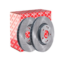 Load image into Gallery viewer, Pair of Front Brake Disc Fits Ssangyong OE 4144134002 Febi 170696